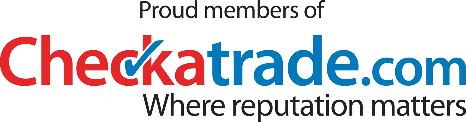 Proud members of Checkatrade
